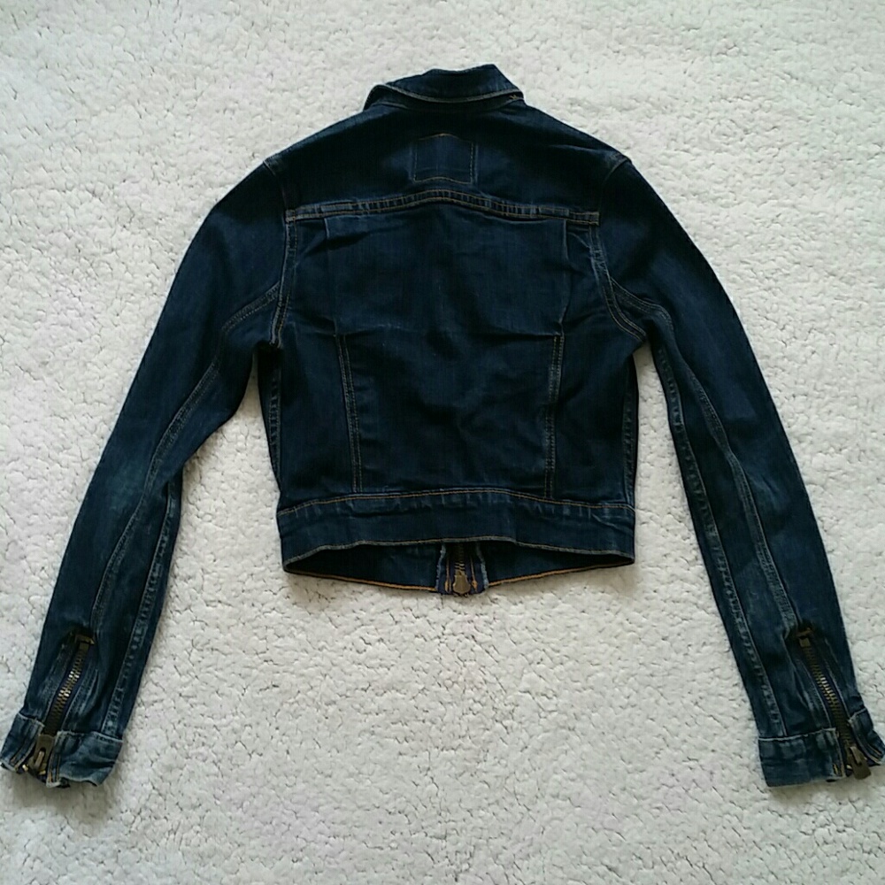 Levi Jean Jacket Size Small (JR) - Picture 2 of 8
